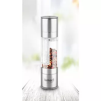 LT7014 MASINA 2X100ML TUV INOX LAMART