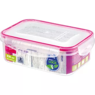 LT6008 CUTIE RECTANGULARA 830ML CLIP LAMART