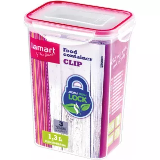 LT6009 CUTIE RECTANGULARA 1.3L CLIP LAMART