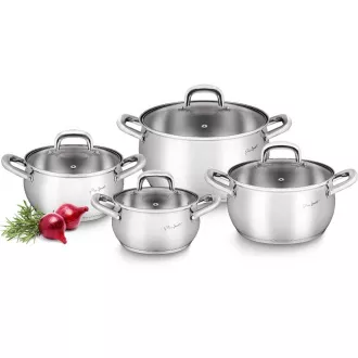LT1111 SET BUCATARIE 8 BUC FORMA OTEL INOX LAMART