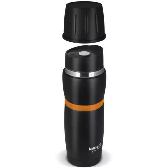 LT4054 CUPA THERMOSKA 480 NEGRU / PORTOCALIU LAMART