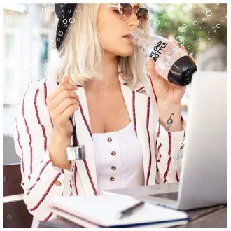 Sticla MOB 0,6 l pentru apa cu tine Nr. SODA Sticla MOB 0,6 l pentru apa cu tine Nr. SODA