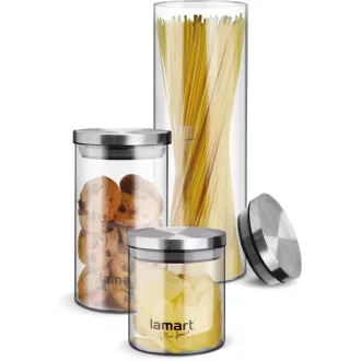 LT6025 SET 3 CUTII ROTUND PEUT LAMART