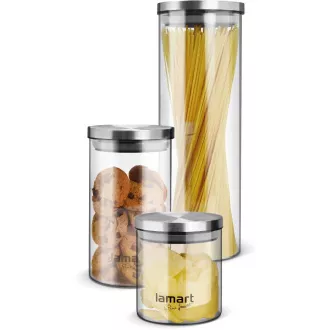 LT6025 SET 3 CUTII ROTUND PEUT LAMART