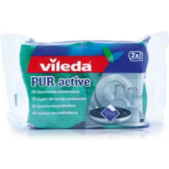 PUR ACTIVE HIGH SPONGE 2PCS VILEDA