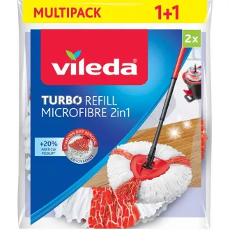 TURBO 2IN1 ÎNLOCUIRE 2PCS VILEDA