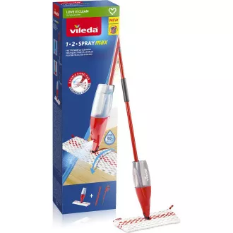 1.2 CUTIE DE MOPURI CU PULVERIZARE MAXIMĂ VILEDA 1.2 CUTIE DE MOPURI CU PULVERIZARE MAXIMĂ VILEDA
