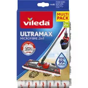 ULTRAMAX MICROFIBRE 2IN1 2PCS VILEDA