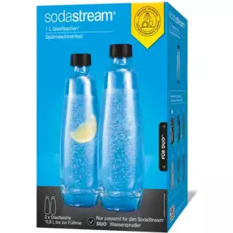 Sticlă de sticlă de 1 l DUO SODASTREAM