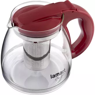 LT7074 CEAINIC 1,5L ROȘU VERRE LAMART LT7074 CEAINIC 1,5L ROȘU VERRE LAMART