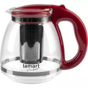 LT7074 CEAINIC 1,5L ROȘU VERRE LAMART