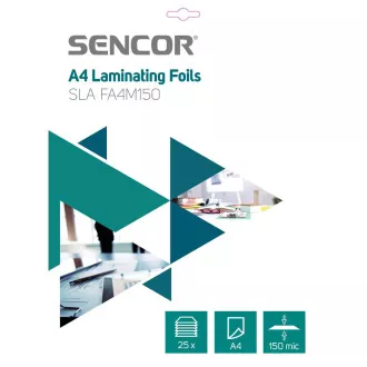 SLA FA4M150 Folie A4 150mic 25buc SENCOR