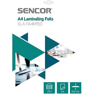 SLA FA4M150 Folie A4 150mic 25buc SENCOR