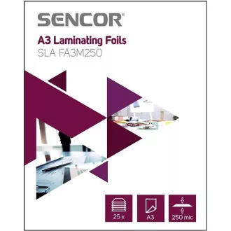 SLA FA3M250 Folie A3 250mic 25buc SENCOR