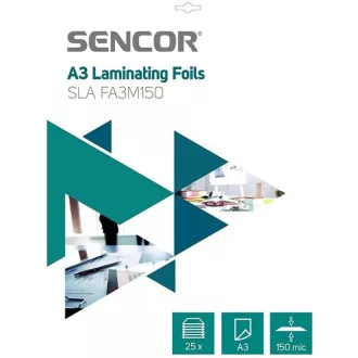 SLA FA3M150 Folie A3 150mic 25buc SENCOR
