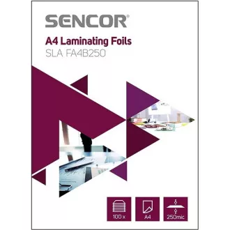 SLA FA4B250 Folie A4 250mic 100buc SENCOR