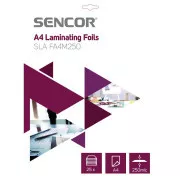 SLA FA4M250 Folie A4 250mic 25buc SENCOR