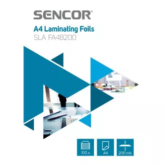 SLA FA4B200 Folie A4 200mic 100buc SENCOR