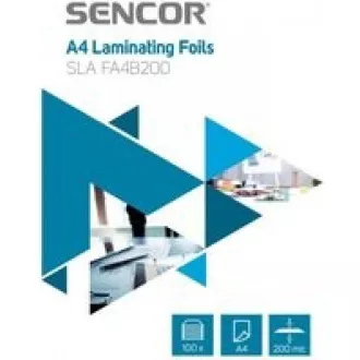 SLA FA4B200 Folie A4 200mic 100buc SENCOR