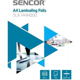 SLA FA4M200 Folie A4 200mic 25buc SENCOR