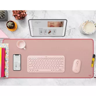 Covoraș de birou Seria Studio DARK PINK LOGITECH Covoraș de birou Seria Studio DARK PINK LOGITECH