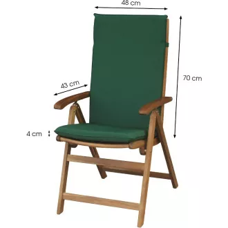 FDZN 9001 Husă de scaun verde. FIELDMANN