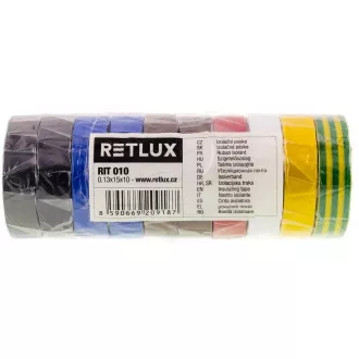 RIT 010 bandă izolatoare 10 buc 0,13x15x10 RETLUX