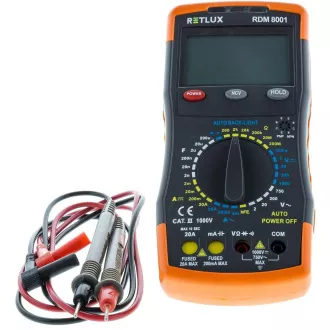 RDM 8001 Multimetru digital RETLUX RDM 8001 Multimetru digital RETLUX