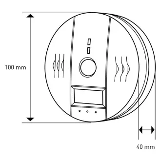 RDT 301 Detector de CO RETLUX