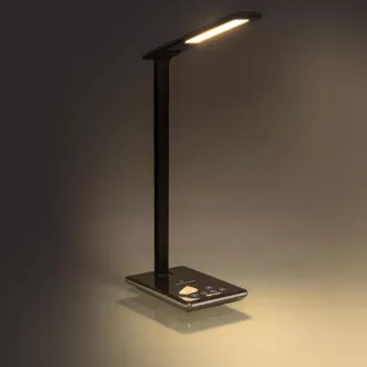 RTL 198 stm.LED lampă cu LED-uri negru Qi 5W RETLUX