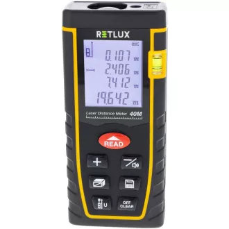 RHT 100 telemetru cu laser 40m RETLUX RHT 100 telemetru cu laser 40m RETLUX