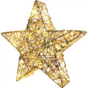 RXL 326 star glitter 20 LED 30cm RETLUX
