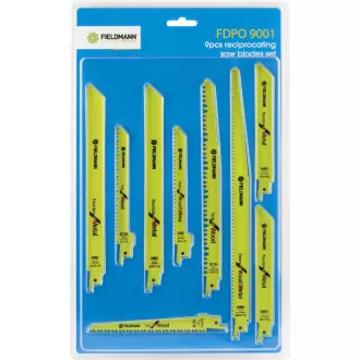 FDPO 9001 Set de lame de ferăstrău 9 buc FIELDMANN FDPO 9001 Set de lame de ferăstrău 9 buc FIELDMANN