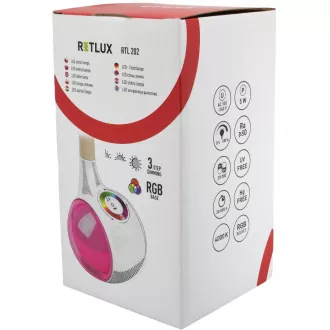 RTL 202 stm.stm.LED lamp.white RGB 5W RETLUX