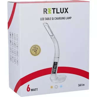 RTL 203 stm.LED lampă.albă Qi 6W RETLUX