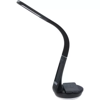 Lampă cu LED-uri RTL 204 stm.negru Qi 6W RETLUX