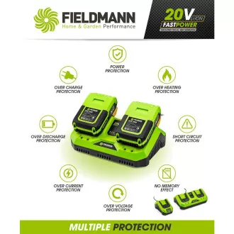 FDUZ 79110 2x20V Deconectare rapidă. FIELDMANN