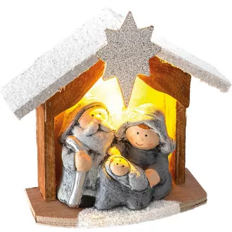 RXL 399 Scenă de nativitate cu LED, 15,5 cm RETLUX
