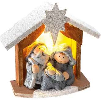 RXL 399 Scenă de nativitate cu LED, 15,5 cm RETLUX