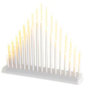 RXL 403 Suport de lumânare alb 33 LED WW RETLUX
