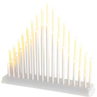 RXL 403 Suport de lumânare alb 33 LED WW RETLUX