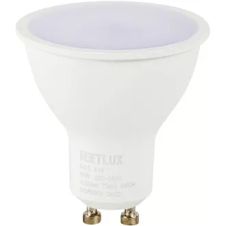 RLL 418 GU10 bec 9W CW RETLUX