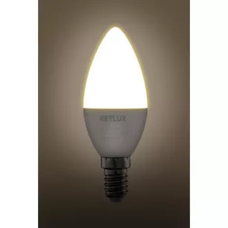 RLL 429 C37 E14 lumânare E14 lumânare 8W WW RETLUX