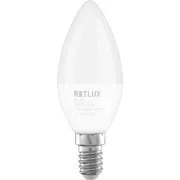 RLL 429 C37 E14 lumânare E14 lumânare 8W WW RETLUX