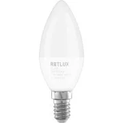RLL 430 C37 C37 E14 lumânare 8W CW RETLUX