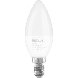 REL 35 LED C37 4x5W E14 WW RETLUX