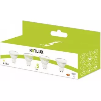 REL 37 LED GU10 4x5W RETLUX cu LED-uri 4x5W