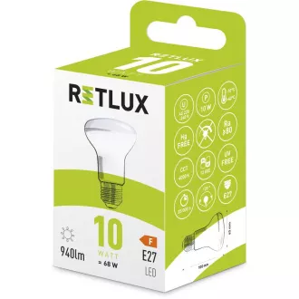 RLL 425 R63 E27 Spot 10W CW RETLUX