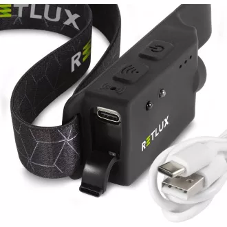 Lanternă frontală reîncărcabilă RPL 700 1W+3W RETLUX Lanternă frontală reîncărcabilă RPL 700 1W+3W RETLUX