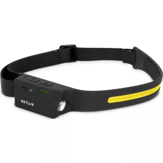 Lanternă frontală reîncărcabilă RPL 700 1W+3W RETLUX Lanternă frontală reîncărcabilă RPL 700 1W+3W RETLUX